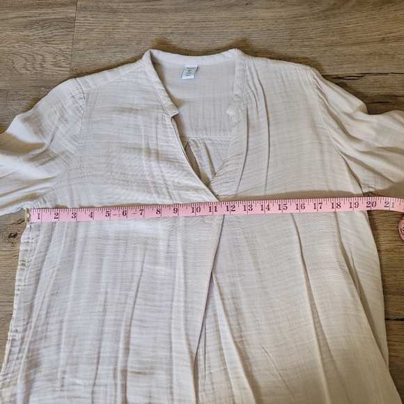 Textured Tunic Top. TALL SIZE - Picture 5 of 6